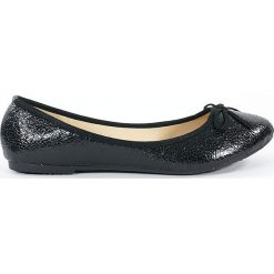 BALERINY DAMSKIE LAU YH-02 CZA. Baleriny damskie LAURA MODE, bez wzorów, ze skóry ekologicznej, bez obcasa. Za 29,30 zł.