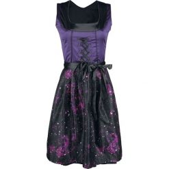 Black Premium by EMP Hedi's Dirndl Sukienka czarny/jasnofioletowy. Czarne sukienki balowe marki Black Premium by EMP, na imprezę, s, w koronkowe wzory, z koronki. Za 209,90 zł.