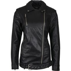 Ramoneska Pepe Jeans Bona Black. Czarne kurtki damskie Pepe Jeans, bez wzorów, z jeansu. Za 249,00 zł.