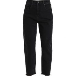 Whistles HIGH WAIST BARREL LEG Jeansy Straight Leg black. Czarne spodnie z wysokim stanem marki Whistles, z bawełny. Za 499,00 zł.