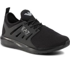 Sneakersy EA7 EMPORIO ARMANI - X8X052 XCC57 A083 Triple Black. Czarne sneakersy męskie EA7 Emporio Armani, bez zapięcia. Za 639,00 zł.