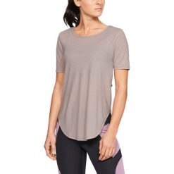 Under Armour Perpetual Koszulka Szary Beżowy. Szare koszulki damskie Under Armour, m, bez wzorów, z poliesteru, bez kołnierzyka. Za 240,95 zł.