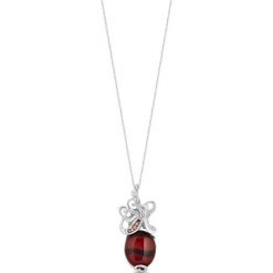 PROMOCJA Srebrny Wisiorek - srebro 925, Bursztyn,swarovski. Szare zawieszki damskie z bursztynem, srebrne. W wyprzedaży za 169,00 zł.