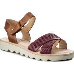 Sandały PIKOLINOS - W5T-0515 Orchid/Brandy. Pomarańczowe klapki damskie Pikolinos, bez wzorów, ze skóry, bez obcasa. W wyprzedaży za 259,00 zł.