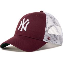 Czapka z daszkiem 47 BRAND - Mlb New York Yankees Branson B-BRANS17CTP-KMA Dark Maroon. Czerwone czapki damskie 47 Brand, bez wzorów, z bawełny. Za 89,00 zł.