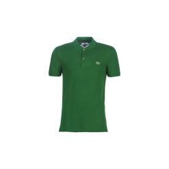 Koszulki polo z krótkim rękawem Lacoste PH4012 SLIM. Zielone koszulki męskie Lacoste, s, bez wzorów, polo, z krótkim rękawem, krótkie. Za 429,00 zł.