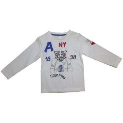 Carodel Koszulka Chłopięca Tygrys 116 Biała. Białe t-shirty chłopięce marki Carodel, z napisami, z bawełny. Za 29,00 zł.