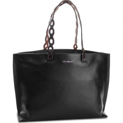 Torebka COCCINELLE - CL5 Naive E1 CL5 11 02 01 Noir/Brule 317. Czarne torebki klasyczne damskie Coccinelle, ze skóry, zdobione. Za 1299,90 zł.