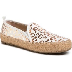 Espadryle EMU AUSTRALIA - Gum W11385 White Leopard. Białe espadryle damskie EMU Australia, bez wzorów, z tworzywa sztucznego, bez obcasa, na płaskiej podeszwie. W wyprzedaży za 179,00 zł.
