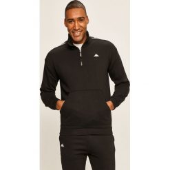Kappa - Bluza. Szare bluzy męskie Kappa, s, z aplikacjami, z bawełny, z kapturem, z krótkim rękawem, krótkie, bez kaptura. Za 239,90 zł.
