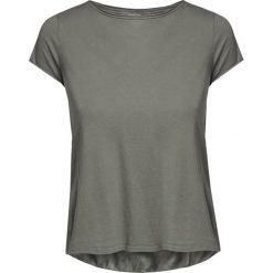 T-shirt DEHA EASY Zielony. Zielone t-shirty damskie marki Deha, z wiskozy, z okrągłym kołnierzem. Za 224,00 zł.
