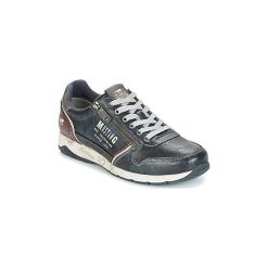 Buty Mustang BRICA. Niebieskie trampki męskie Mustang, bez wzorów, bez zapięcia. Za 309,00 zł.