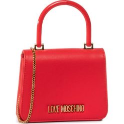 Torebka LOVE MOSCHINO - JC4249PP0AKJ0500 Rosso. Czerwone torebki klasyczne damskie Love Moschino, bez wzorów, ze skóry ekologicznej, klasyczne, bez dodatków. Za 589,00 zł.