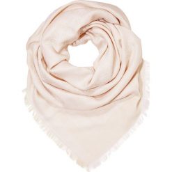 Tory Burch LOGO JACQUARD TRAVELER SCARF Chusta ballet pink. Czerwone chusty damskie Tory Burch, z jedwabiu. Za 819,00 zł.