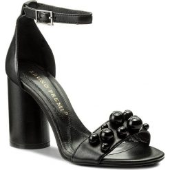 Rzymianki damskie: Sandały BRUNO PREMI – Nappa + Perle R2603N Nero/Nero
