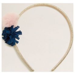 Mango Kids - Opaska dziecięca Meri. Szare ozdoby do włosów Mango Kids. Za 35,90 zł.