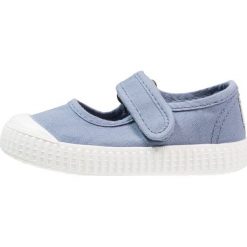 Victoria Shoes VELCRO TINTADA Baleriny z zapięciem azul. Niebieskie baleriny dziewczęce marki Victoria Shoes, z materiału. Za 159,00 zł.