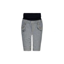 Steiff Boys Spodnie blue. Niebieskie spodnie chłopięce marki Steiff, z bawełny. Za 129,00 zł.