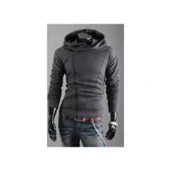 Bluza ciemnoszara 477. Szare bluzy męskie marki Fasardi, m. Za 69,00 zł.
