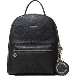 Desigual Alegria Mini Plecak Czarny. Czarne plecaki damskie Desigual, w paski, z materiału. Za 350,95 zł.
