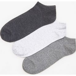 Kapcie męskie: 3 pack stopek – Szary