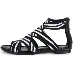 What For Damskie Sandały Betsy 38 Czarne. Czarne sandały damskie What For, bez wzorów, bez obcasa, bez zapięcia. Za 279,00 zł.