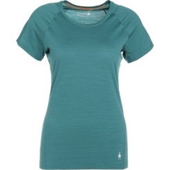 Topy sportowe damskie: Smartwool Tshirt z nadrukiem jungle green