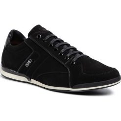 Sneakersy BOSS - Saturn 50428262 10214613 01 Black 002. Czarne sneakersy męskie Boss, bez zapięcia. Za 849,00 zł.