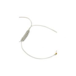 Bransoletka Kwarc Różowy Sznurek złoto. Różowe bransoletki damskie Brazi druse jewelry, z nylonu, z kwarcem, złote. Za 48,00 zł.