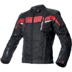 Kurtka turystyczna ADR SPIDER LADY kolor czarny/czerwony, rozmiar XS. Czerwone kurtki sportowe damskie ADRENALINE, xs, w paski, z poliesteru, bez kaptura. W wyprzedaży za 469,00 zł.