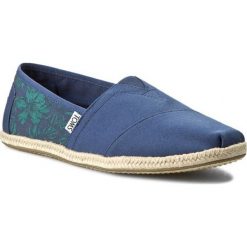 Espadryle męskie: Espadryle TOMS – Classic 10008366 Navy Canvas Hibiscus Rope Sole