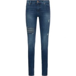 Jeansy Slim Fit Emporio Armani 6GYJ01 Y2MZZ 1500. Niebieskie jeansy damskie Emporio Armani, bez wzorów, z jeansu. W wyprzedaży za 269,00 zł.