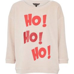 Sweter w kolorze kremowym. Białe bez kategorii Review, xs, z okrągłym kołnierzem. W wyprzedaży za 43,95 zł.