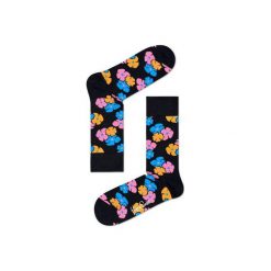 Skarpetki Happy Socks KIM01-9001. Czarne skarpetki męskie marki Happy Socks, z bawełny. Za 24,43 zł.