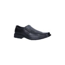 Richelieu Casu Czarne półbuty wizytowe 9-E103. Czarne buty wizytowe męskie marki Casu, bez wzorów, wizytowe, bez zapięcia. Za 69,99 zł.