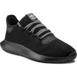 Buty adidas - Tubular Shadow Ck CQ0930 Cblack/Cblack/Ftwwht. Czarne buty sportowe damskie Adidas, bez wzorów, z tworzywa sztucznego, eleganckie, bez obcasa, na płaskiej podeszwie, bez zapięcia. W wyprzedaży za 299,00 zł.