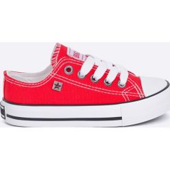 Big Star - Tenisówki dziecięce. Szare buty sportowe dziewczęce BIG STAR, z gumy, z okrągłym noskiem, na sznurówki. Za 69,90 zł.