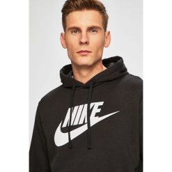 Nike Sportswear - Bluza. Czerwone bluzy męskie Nike Sportswear, m, z nadrukiem, z bawełny, z kapturem, bez rękawów, z kapturem. Za 219,90 zł.
