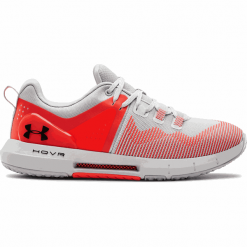 Under Armour Damskie obuwie W Hovr Rise (3022208-106) 39 pomarańczowe/szare. Szare buty sportowe damskie Under Armour, bez wzorów, z gumy, sportowe, na fitness i siłownię. Za 469,00 zł.