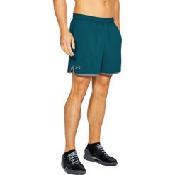Spodenki sportowe męskie: Under Armour Spodenki męskie QUALIFIER 5” WOVEN SHORT morski r. L (1289626-716)