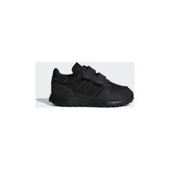 Buty Dziecko adidas Buty Forest Grove. Czarne trampki dziewczęce Adidas, bez wzorów, bez zapięcia. Za 129,00 zł.