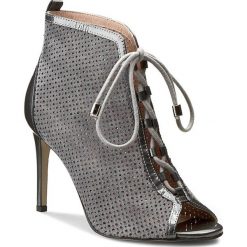 Buty zimowe damskie: Botki SOLO FEMME - 26429-03-E70/E37-13-00 Antracyt/Szary