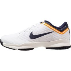 Nike Performance AIR ZOOM ULTRA Obuwie do tenisa Outdoor white/blackened blue/light cream/orange peel. Białe buty do tenisa męskie Nike Performance, z gumy. Za 379,00 zł.