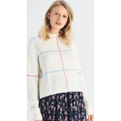 Sweter z półgolfem - Kremowy. Białe swetry damskie Sinsay, s, bez wzorów, bez rękawów, bez kaptura. W wyprzedaży za 29,99 zł.