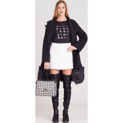 PŁASZCZ EMPORIO ARMANI. Czarne kurtki damskie xs, z wełny. Za 1969,50 zł.