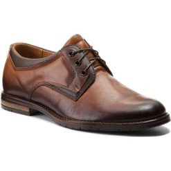 Półbuty SERGIO BARDI - Arese SS127320018GR 104. Pomarańczowe buty wizytowe męskie Sergio Bardi, ze skóry. W wyprzedaży za 189,00 zł.