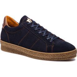 Sneakersy TOGOSHI - TG-12-02-000064 607. Niebieskie sneakersy męskie marki Togoshi, na co dzień, bez wzorów, z zamszu, eleganckie, bez zapięcia. Za 519,00 zł.