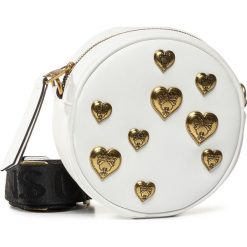 Torebka VERSACE JEANS COUTURE - E1VVBBO4 71488 3. Białe listonoszki damskie Versace Jeans Couture, na co dzień, bez wzorów, z jeansu, eleganckie, bez dodatków. W wyprzedaży za 389,00 zł.