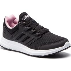 Buty adidas - Galaxy 4 F36183 Cblack/Cblack/Trupnk. Czarne buty sportowe damskie Adidas, z materiału, sportowe, do biegania. W wyprzedaży za 159,00 zł.