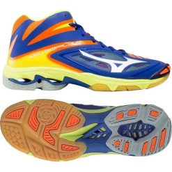 Buty sportowe męskie: Mizuno Buty męskie Wave Lightning Z3 MID granatowy r. 44.5 (V1GA170573)